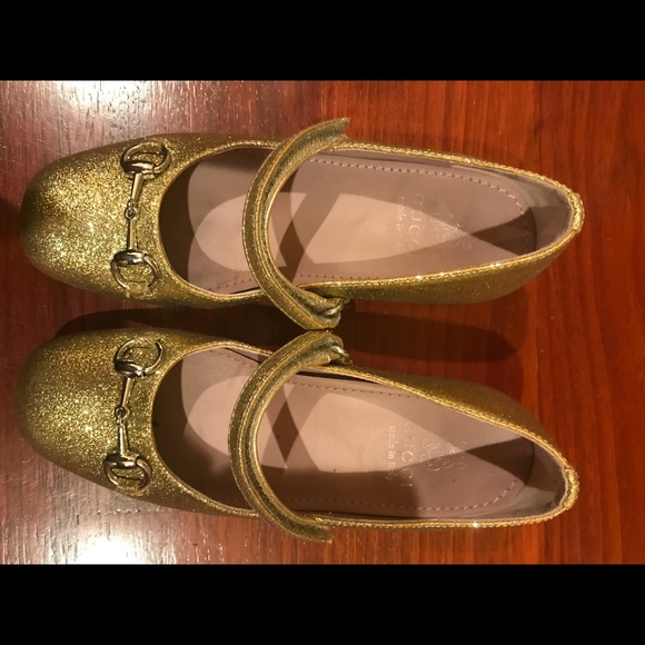 Gucci gold horse bit ballet flats - Picture 7 of 7